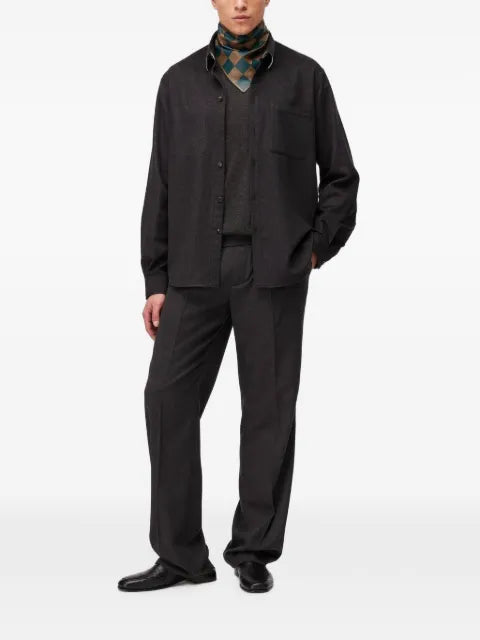RETORI patch-pocket shirt jacket
