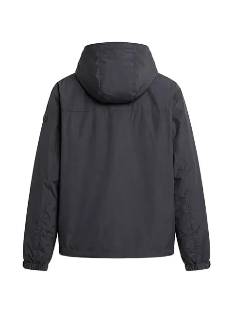 Moncler Austerin hooded logo-patch jacket