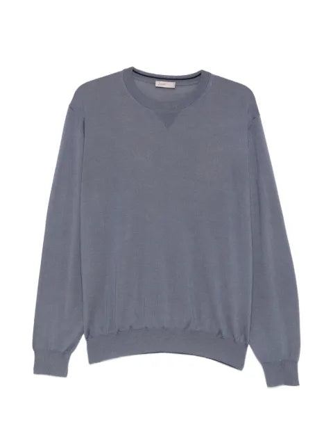Herno crew-neck long-sleeve sweater