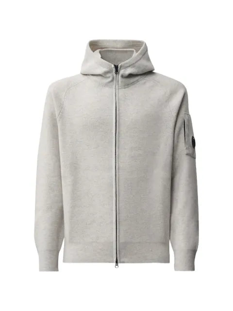 C.P. Company Lens-detail zip-up hoodie