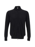 Della Ciana zip-up knitted cardigan
