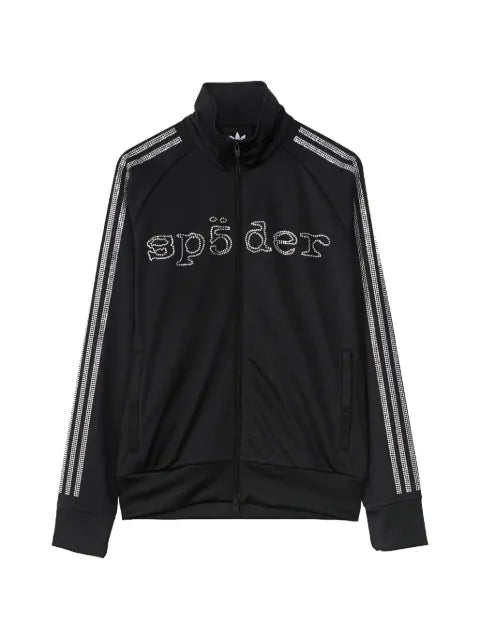 adidas x Sp5der rhinestone-embellished sweatshirt