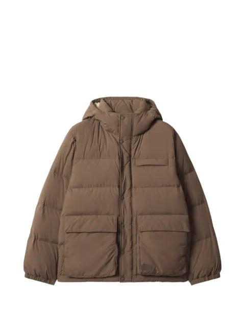 Maison Kitsuné quilted hooded jacket