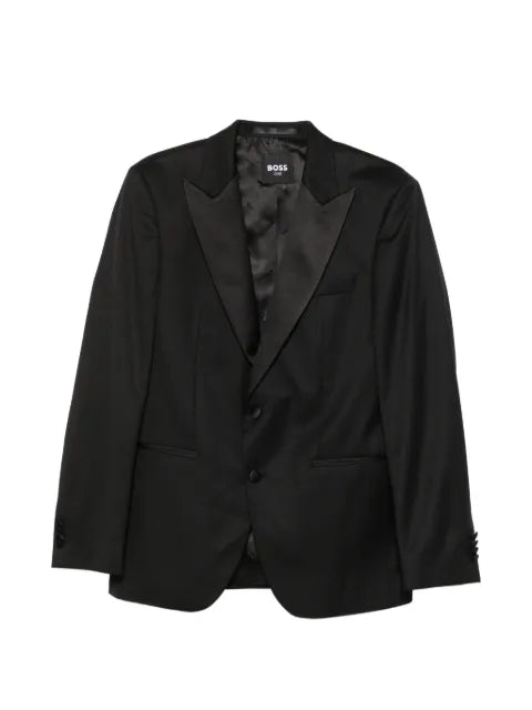 BOSS satin-lapel dinner jacket