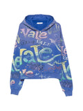 Vale stud-embellished logo-print hoodie