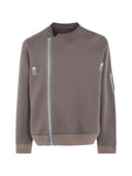 sacai zip-detail sweatshirt