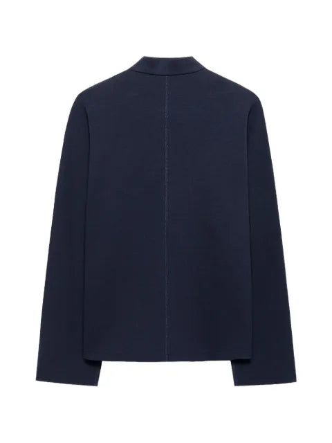 Shanghai Tang frog-button mandarin-collar jacket