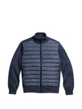 Canada Goose HyBridge panel-knit wool padded jacket