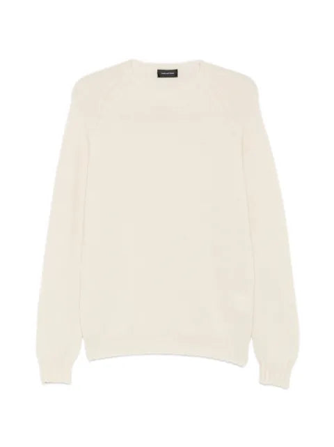 Tagliatore Nobhil long-sleeve ribbed-trim sweater
