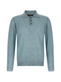 Zanone mélange-effect polo sweater