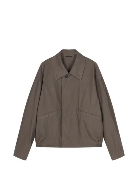 CROQUIS cropped relaxed-fit jacket