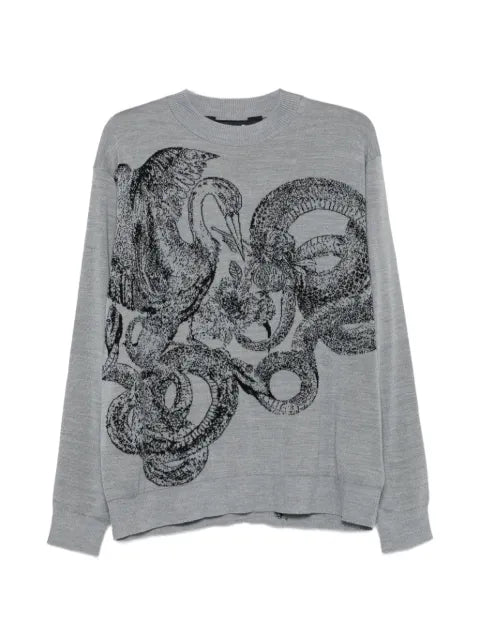 Just Cavalli crew-neck sweater