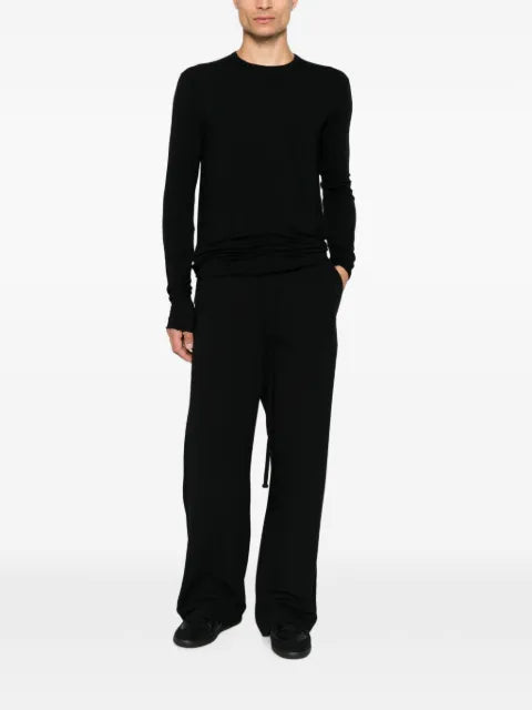 Thom Krom raw-edge crew-neck sweater