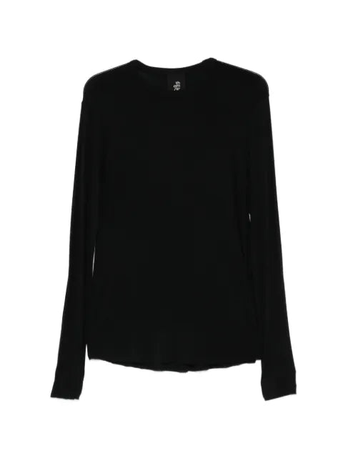 Thom Krom raw-edge crew-neck sweater