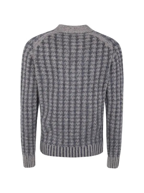 ASPESI waffle-knit wool cardigan