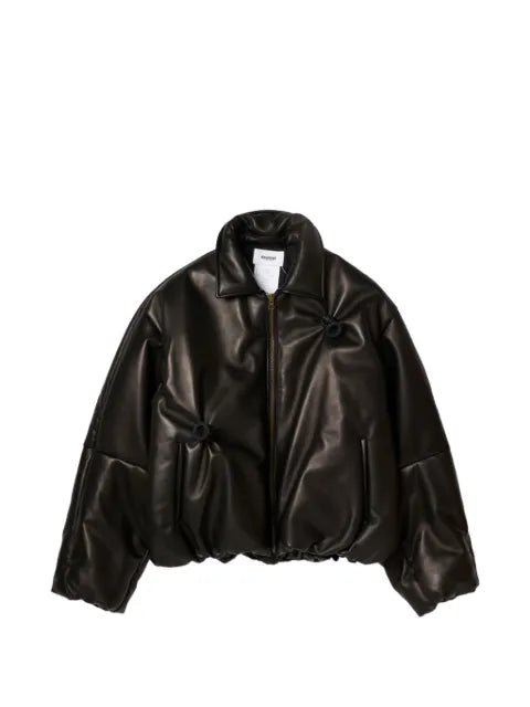 Doublet Inflated Balloon leather jacket
