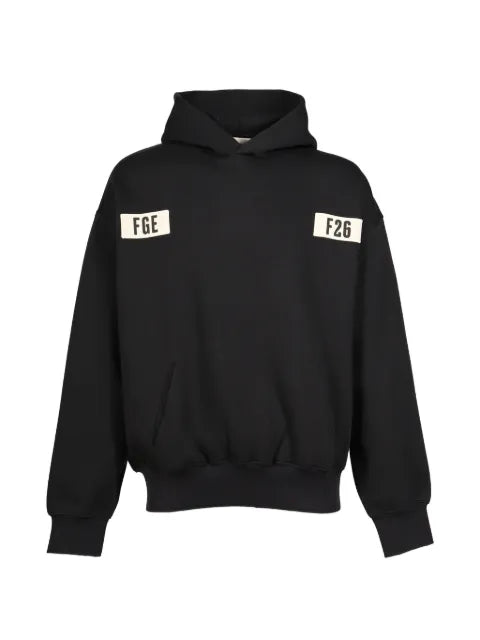 ESSENTIALS logo-patch hoodie