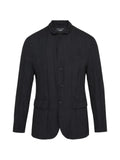 Comme des Garçons Homme crinkled-finish single-breasted jacket