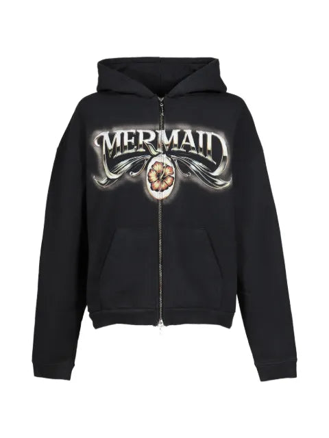 JUN/NAKAYAMA Mermaid graphic-print hoodie