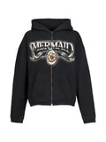 JUN/NAKAYAMA Mermaid graphic-print hoodie