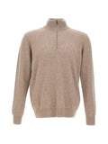 Della Ciana half-zip knit sweater