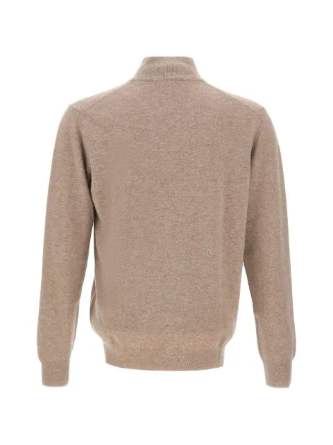 Della Ciana half-zip knit sweater