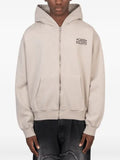 CARNE BOLLENTE Dot Connector graphic-print zip-up hoodie