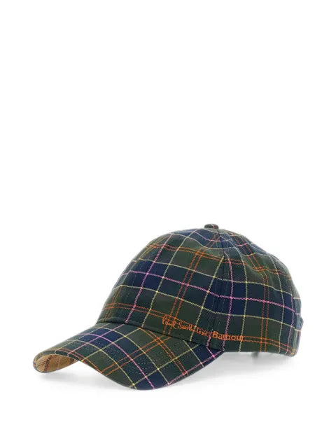 Barbour x Paul Smith tartan baseball cap