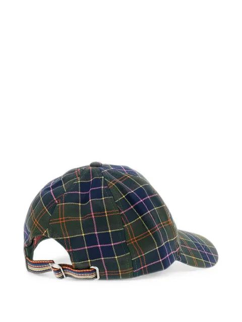 Barbour x Paul Smith tartan baseball cap
