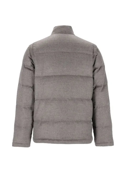 Eleventy padded cashmere jacket
