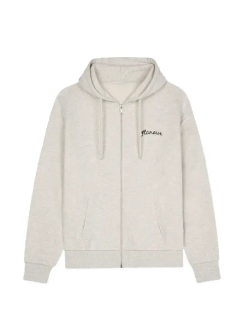 FLÂNEUR Signature zip-uphoodie