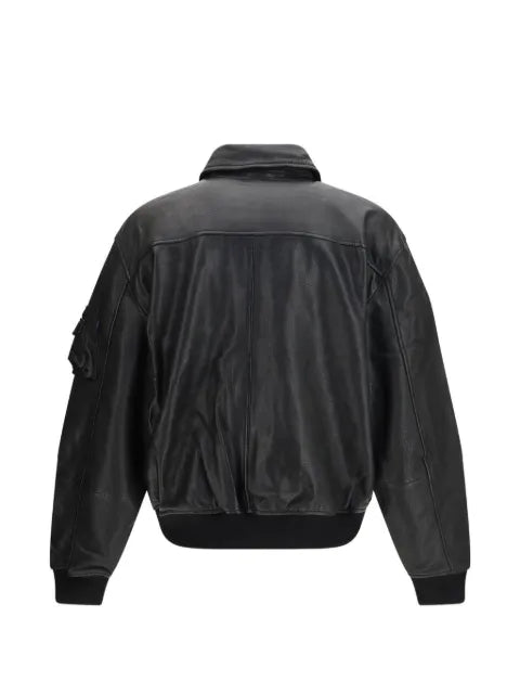 Alpha Industries CWU-36/P leather bomber jacket