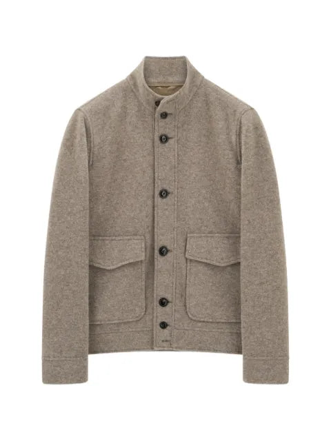 Boggi Milano jacket in wool cashmere blend mélange