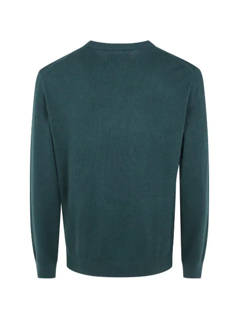MC2 Saint Barth Heron embroidered wool sweater