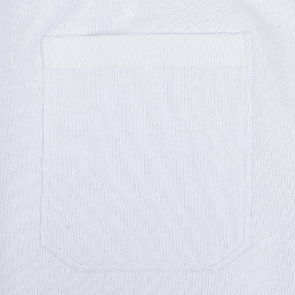 White MA Watercolor Bar Sweatshorts