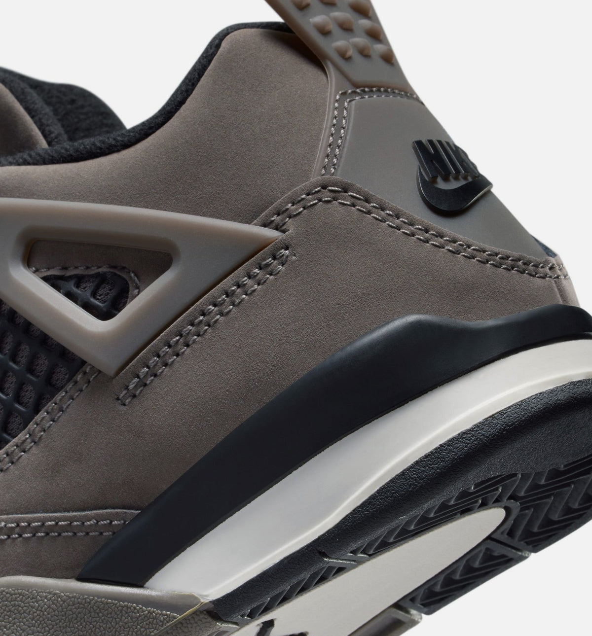 Air Jordan 4 Retro “Cave Stone and Black” Preschool Lifestyle Shoes (PS)