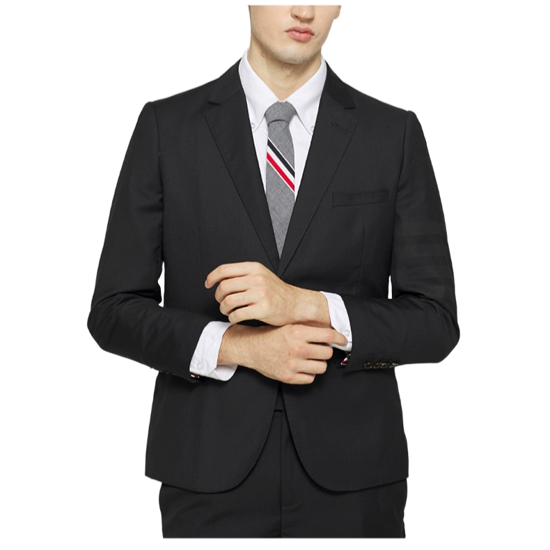 Men's Classic 4 - Bar Jacket - Heritage Tailoring - Signature Details | Thom Browne