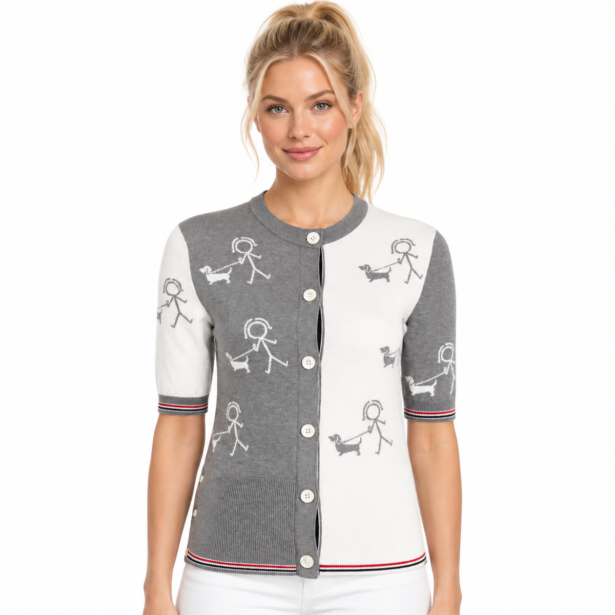 Women puppy POLO shirt