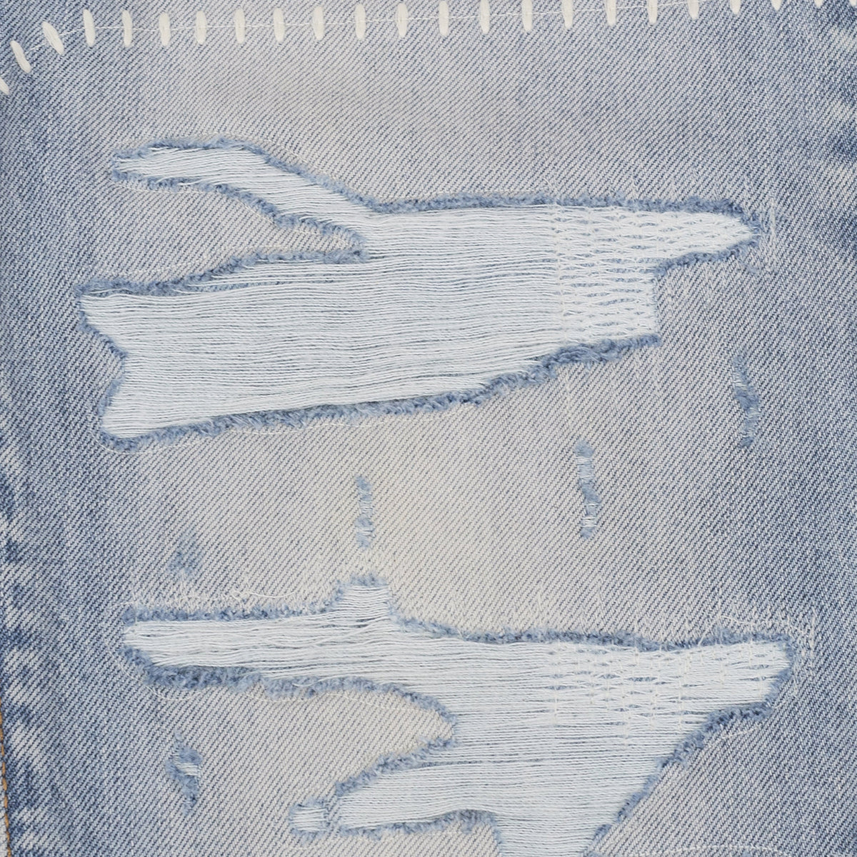 Stone Indigo MA Bar Logo Straight Jeans