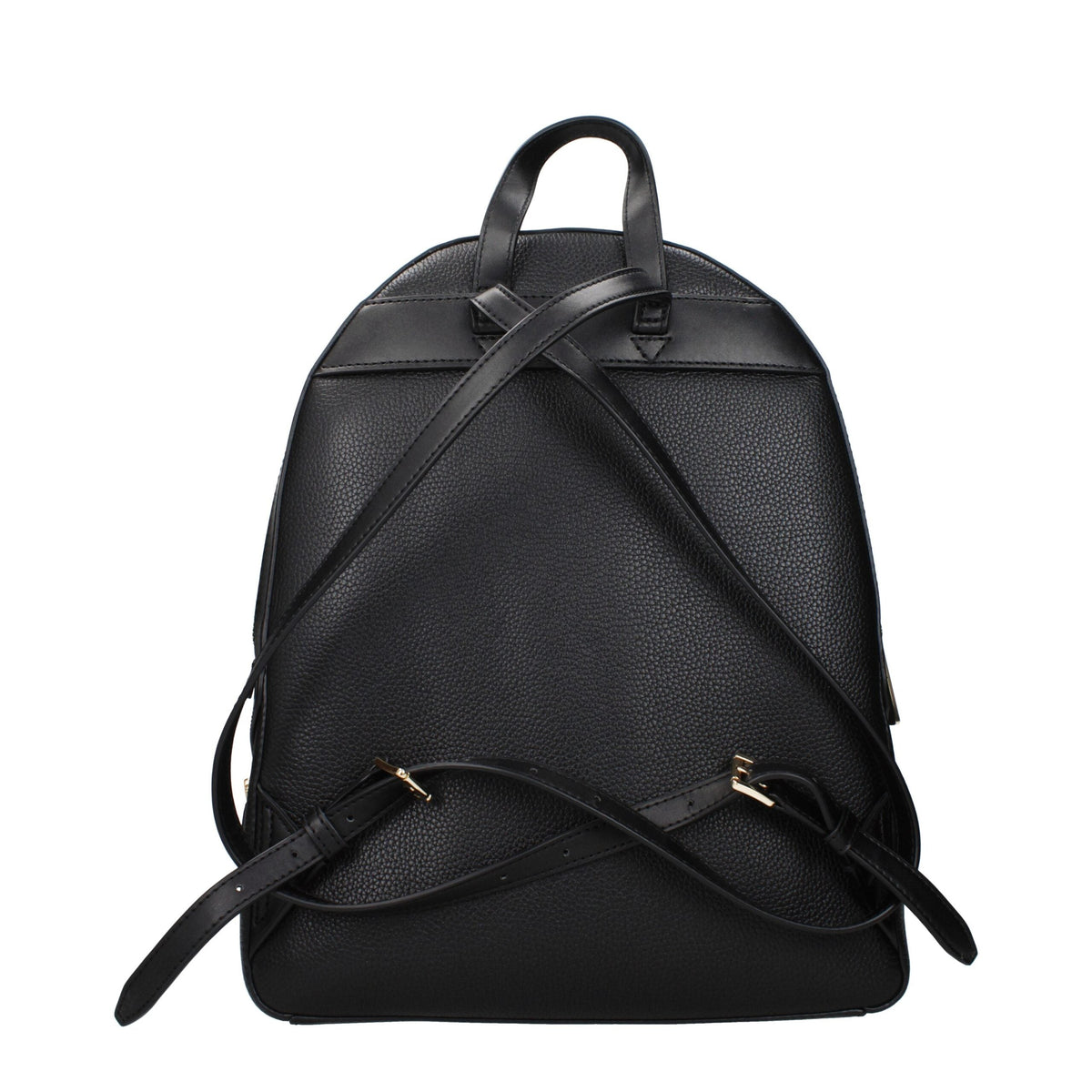 Black Leather Backpack