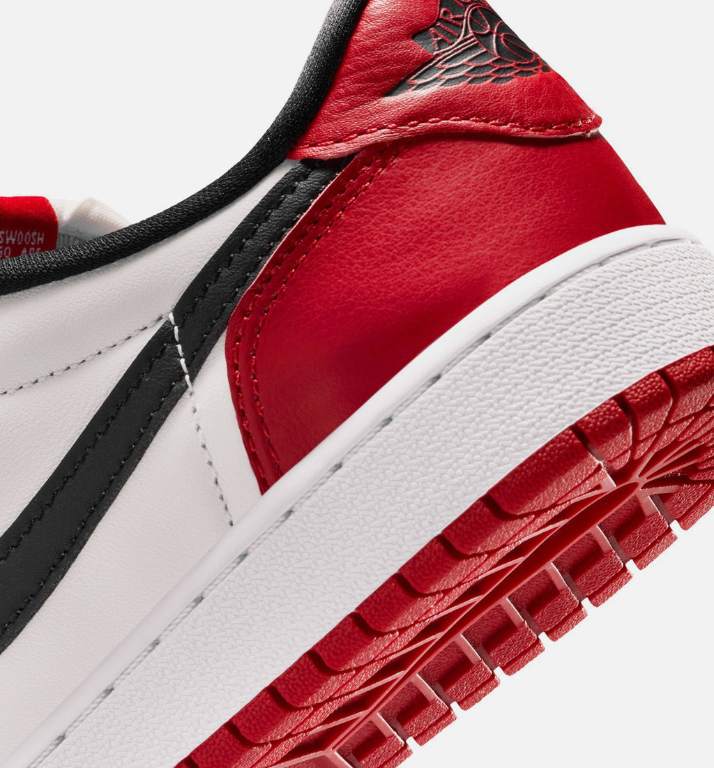 Air Jordan 1 Retro Low OG Chicago Big Kids' Sneakers - Red / Black / White