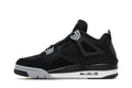 Air Jordan 4 Retro SE 'Black Canvas' – All-Black Canvas & Leather AJ4 with Artist-Grade Texture & Stealthy Authority