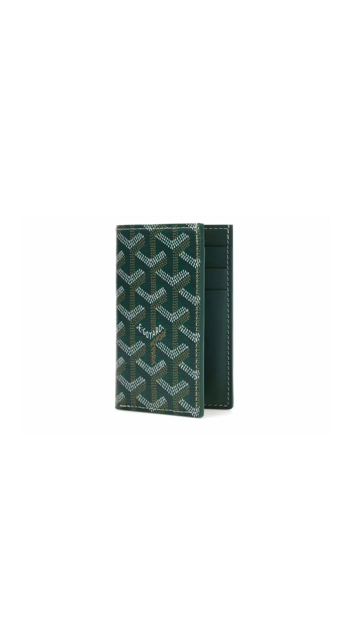 Goyard Saint Pierre Card Holder Green