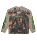 Godspeed Biker Nation L/S Tee Stone Grey