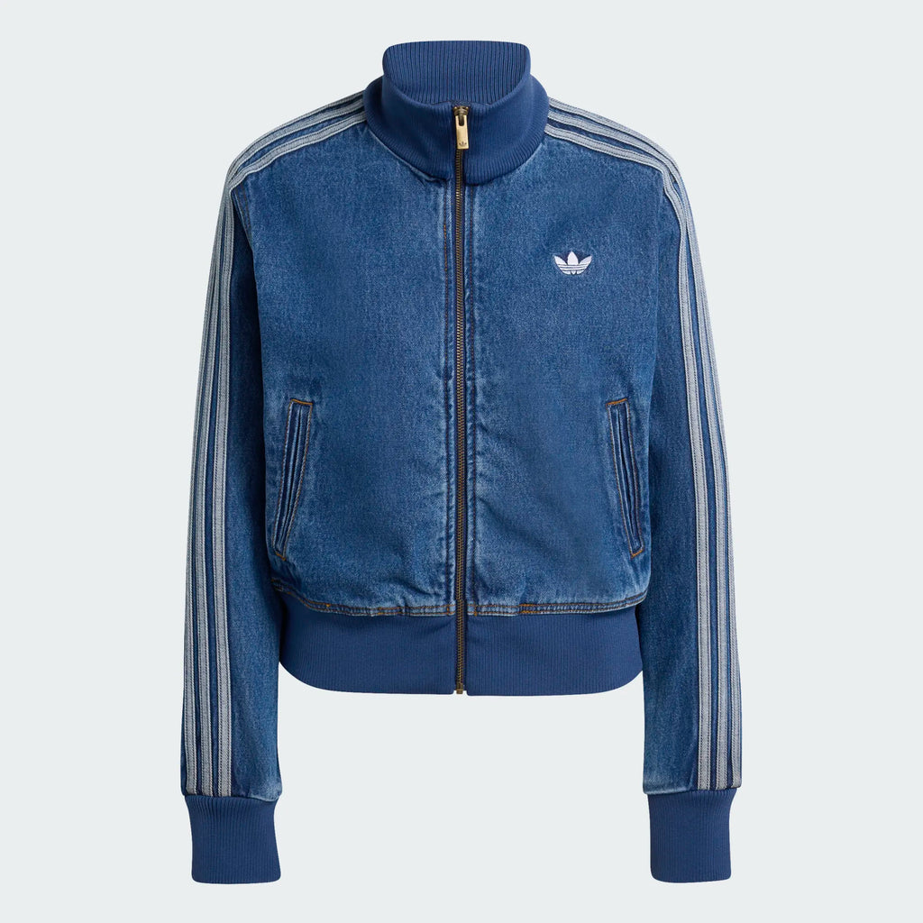 Wmns Adidas Firebird Track Top Denim