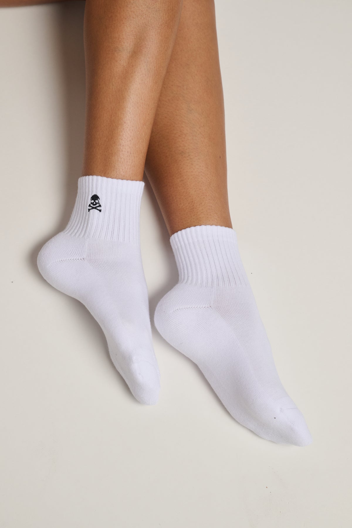 Mini Skull Quarter Cut Sock
