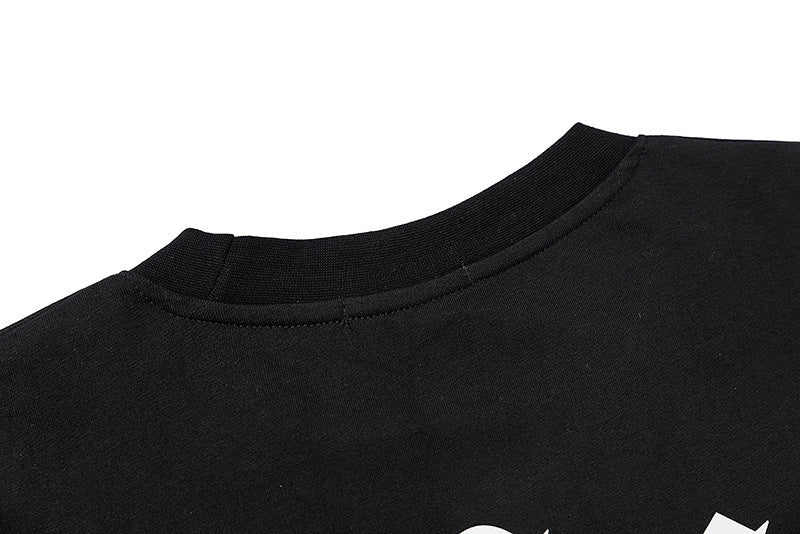 Palm Angels Teddy Bear Graphic Tee Loose Unisex Streetwear T-Shirt