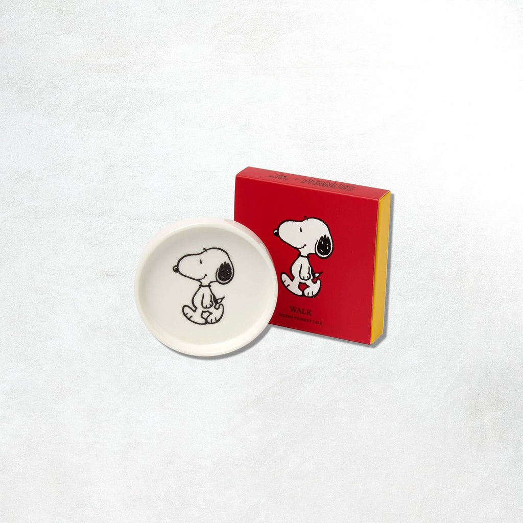 Peanuts by Magpie Round Trinket Dish: Walk