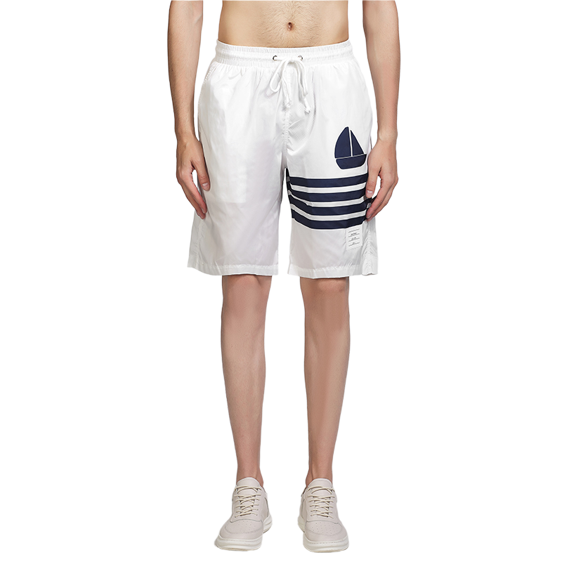 Thom Browne Style Men's Sailing Shorts