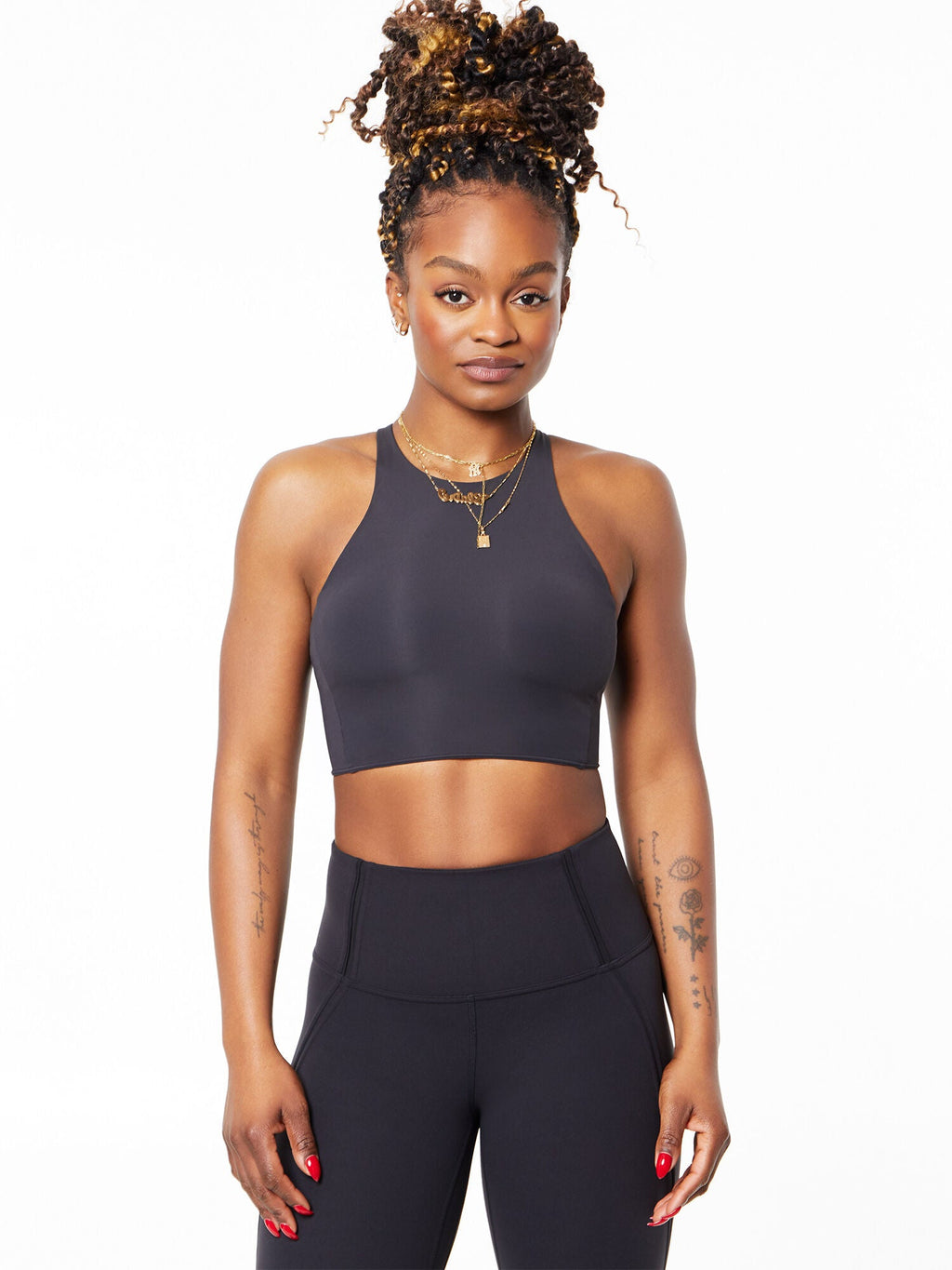 Strong Lines Bra Black